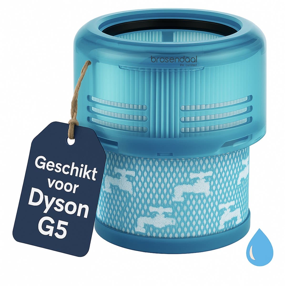 Brosendaal Filter geschikt voor Dyson Gen5 - G5 Dyson filter - SV23 - Wasbaar en Herbruikbaar — afbeelding 1