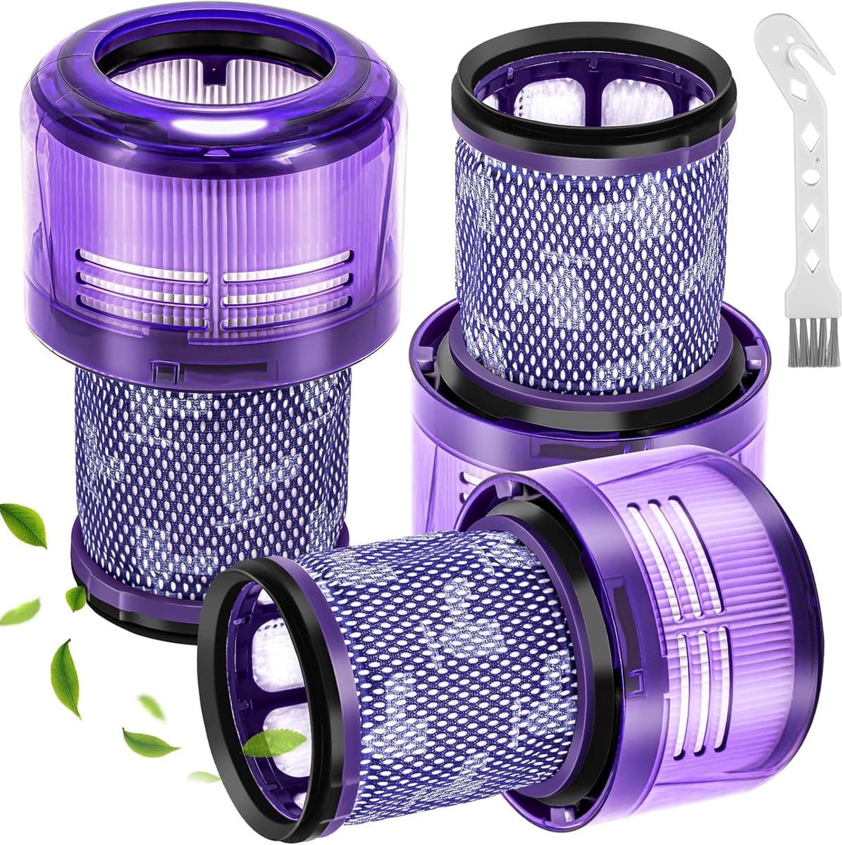 Vervangende Filter Geschikt voor Dyson V12 Detect Slim Absolute/Total Clean/Extra/Fluffy – HEPA Vervangfilter Filter Accessoire – Herbruikbaar # 971517-01 — afbeelding 1