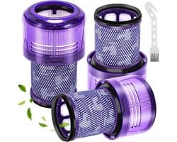 Vervangende Filter Geschikt voor Dyson V12 Detect Slim Absolute/Total Clean/Extra/Fluffy – HEPA Vervangfilter Filter Accessoire – Herbruikbaar # 971517-01