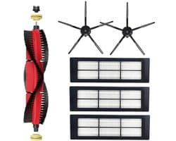 Geschikt voor Vervangende kit Geschikt voor Roborock S6/S5 MAX S50 S51 S60 T6 stofzuigeronderdelen en accessoires