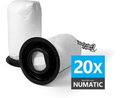 20x Pods Stofzuigerzakken Geschikt voor Numatic Henry Quick & Hetty Quick