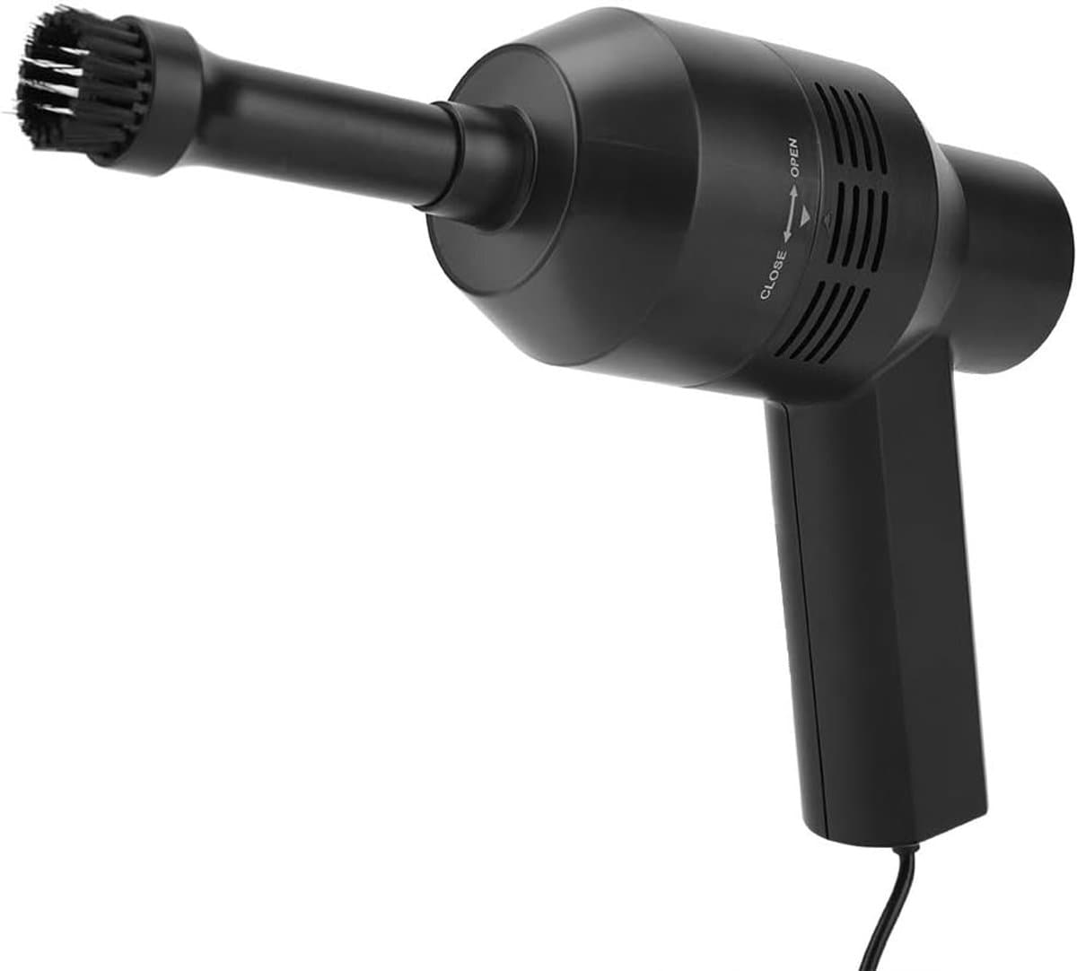 Mini Stofzuiger - USB Cleaner - Bureau Schoonmaken - Draagbaar Ontwerp - Niet gespecificeerd - Zwart — afbeelding 1