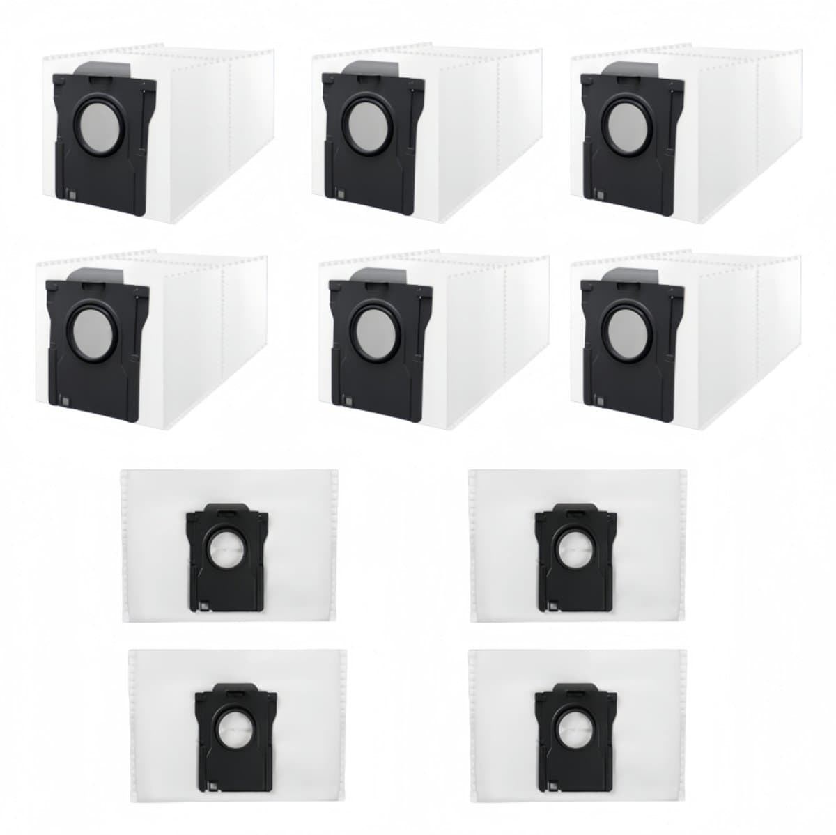 10 Stuks Stofzakken Geschikt voor Dreame D20 Plus & D20 Pro Plus - Vervangt RDB17 - 3L Stofzuigerzakken voor Afzuigstation — afbeelding 1