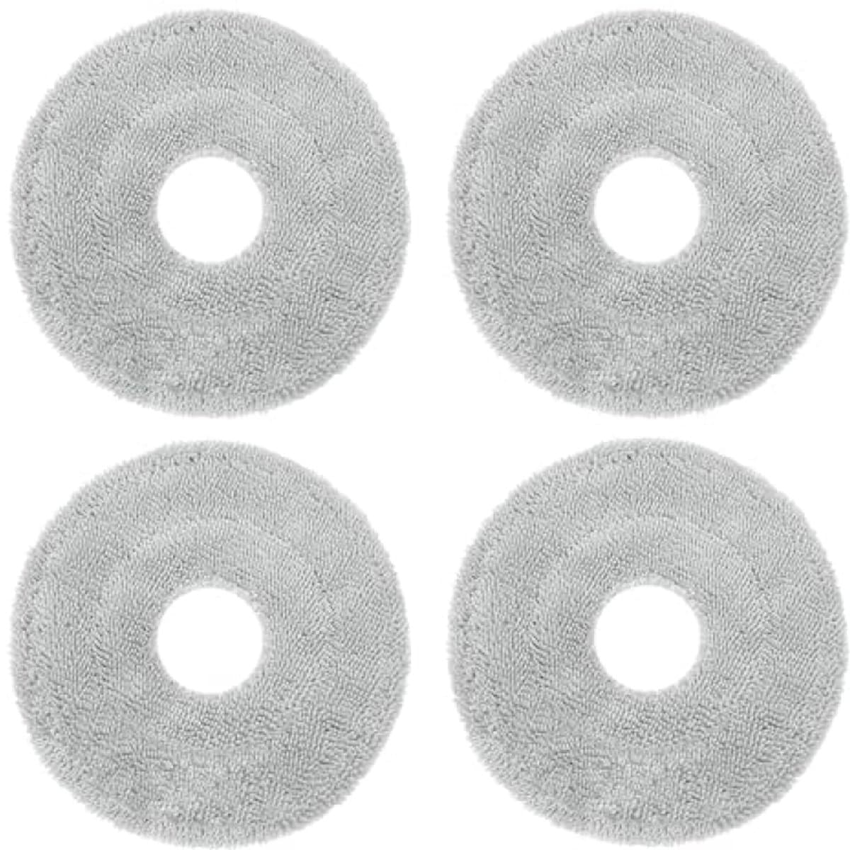 PromoHome Vervangende Mopdoeken 4 Stuks - Geschikt voor Dreame L10 Ultra/L10S Pro/L10S Ultra/L10S Pro Ultra Heat/L10 Prime/L20 L30 L40 L50 Ultra/X30 X40 X50 Ultra/Mova E30 V50 Ultra P10 P50 Pro Ultra Robotstofzuigers — afbeelding 1