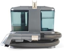 JCP® Vlekkenreiniger - Draagbare Wasstofzuiger - Dubbele Watertanks - Grijs - 26cm x 22cm x 27cm