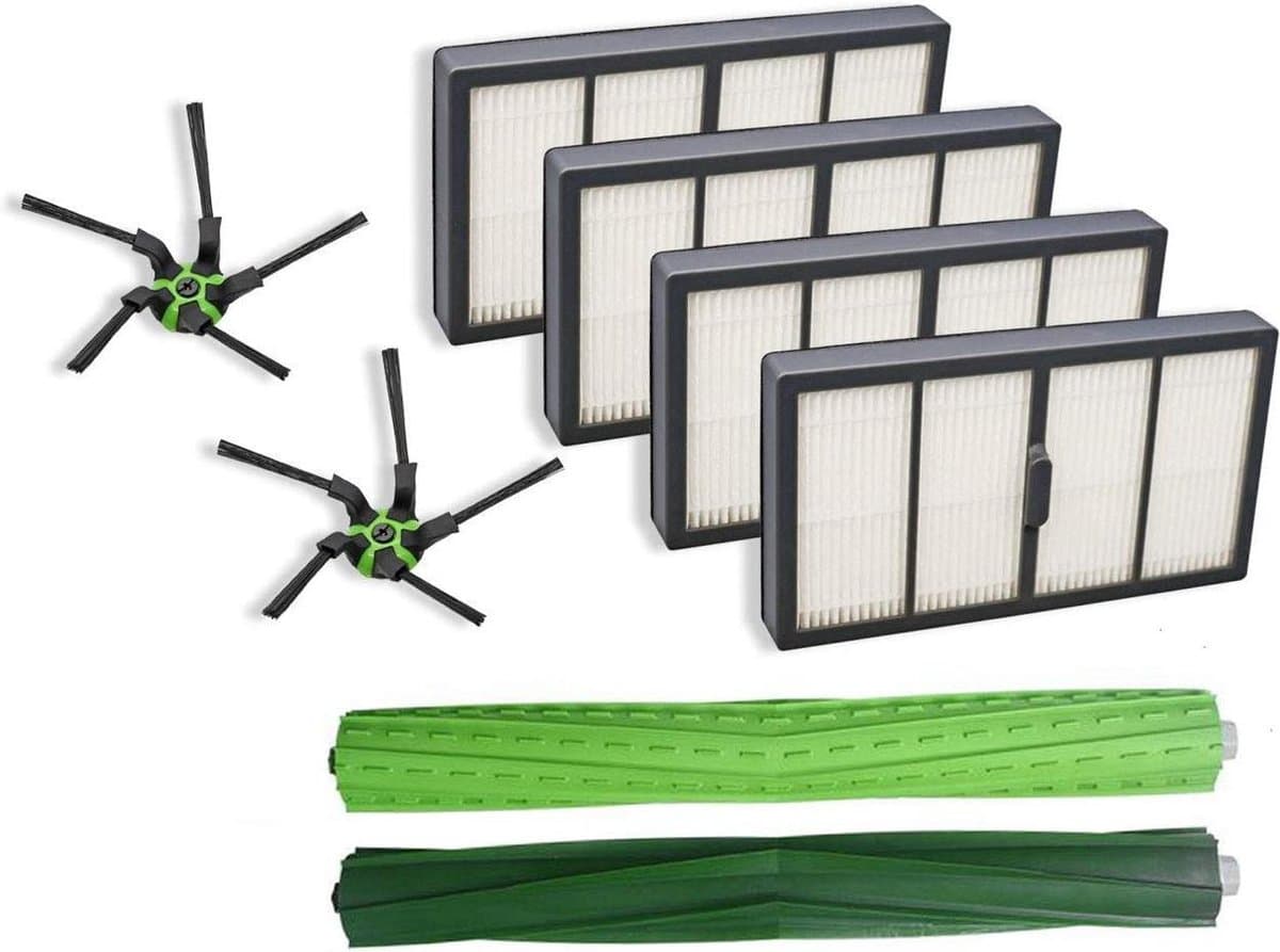 Onderhoud set geschikt voor Roomba S9 en S9+ - 4 filters - 1 borstelset - 2 zijborstels — afbeelding 1
