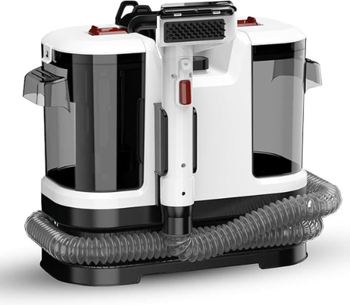 KAD® Vlekkenreiniger - Vlekkenreiniger voor Bank & Tapijt - Krachtige Tapijtreiniger Machine - Zwart/Wit - 18cm x 30cm x 36cm — afbeelding 1