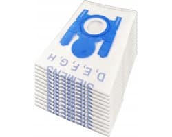 20 x Anti-allergene stofzuigerzakken SUPER ZAK KRACHTIG !!! voor stofzuiger Bosch Siemens - D E F G H - BOSCH Serie 4 - BGLS48X350 model SBMB01/BA2000 - 3 LAGEN - HYGIËNISCHE AFDICHTING - 20 stuks