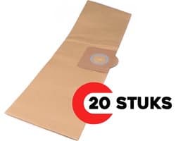 Geschikt voor EINHELL. VOODEEL 2 x 10 stuks Stofzuigerzakken voor 20 Liter, 2351152, Papier. COVAKO Merk