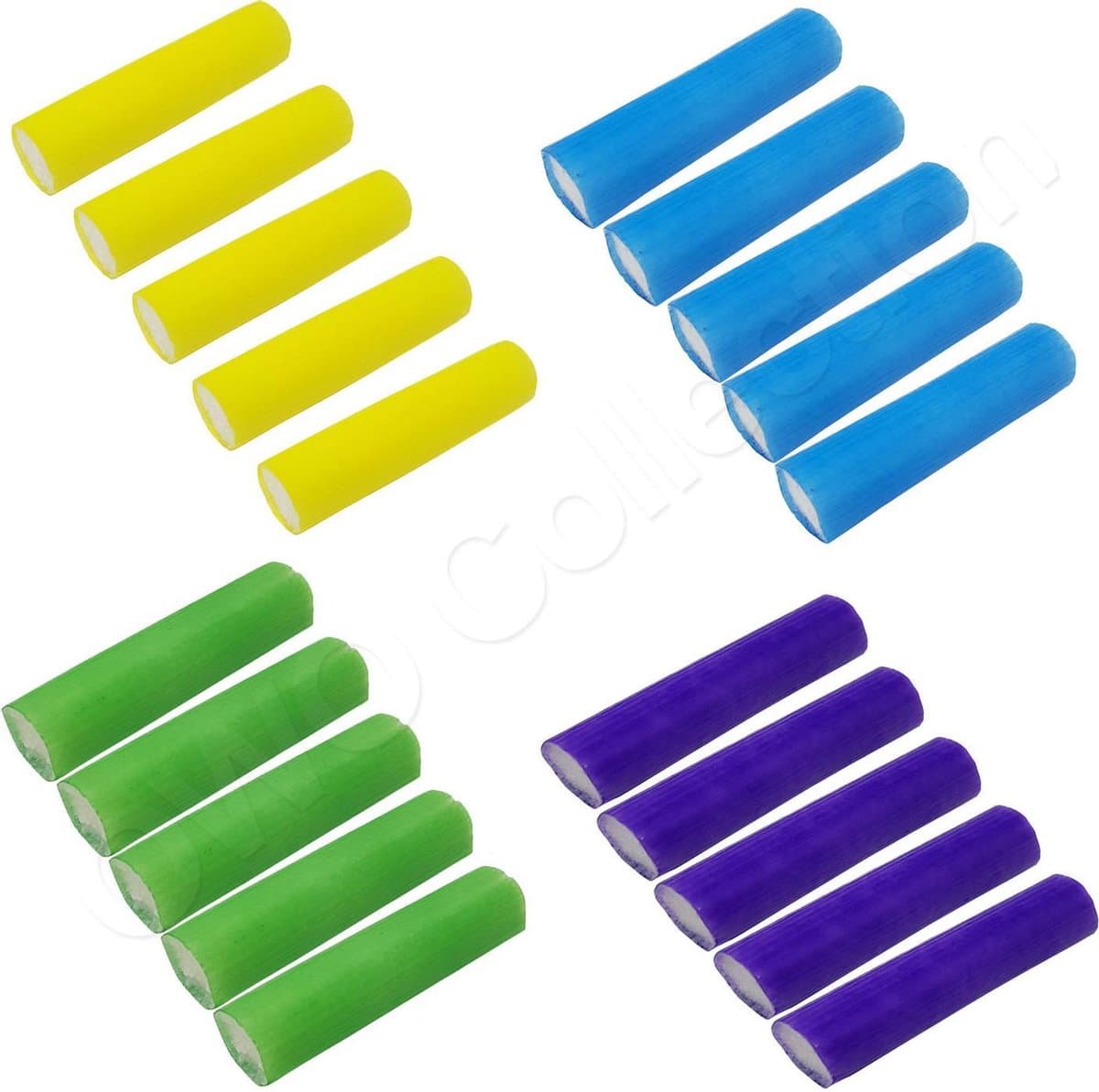 Geurstaven set luchtverfrisser deodorantstick voor in de stofzuiger stofzuigerzak of stofreservoir - Lavendel - Bloemen - Citroen - Frisse oceaan - 20 stuks — afbeelding 1
