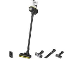 Kärcher VC 4 2-in-1-steelstofzuiger Batterij/Accu Droog Schuim Zakloos Zwart, Wit, Geel 2,5 Ah