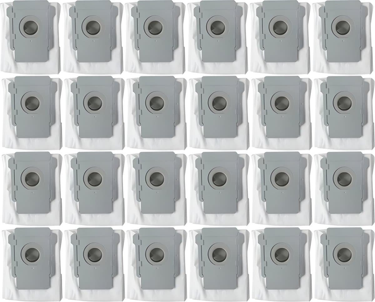 24x stofzuiger zakken geschikt voor iRobot Roomba i3+ i6+ i7+ s9+ j9+ j7+ wegwerpbaar robot stofzuiger stofzakken — afbeelding 1