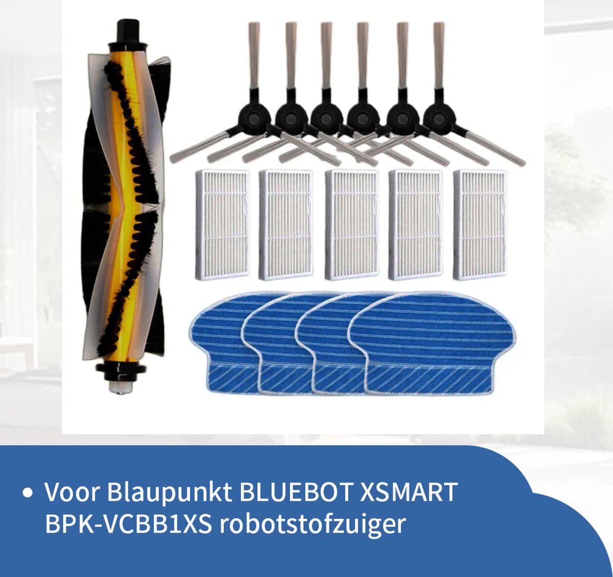 Replacements® Onderdelen geschikt voor Blaupunkt Xsmart - BPK-VCBB1XS - 16-delig — afbeelding 1