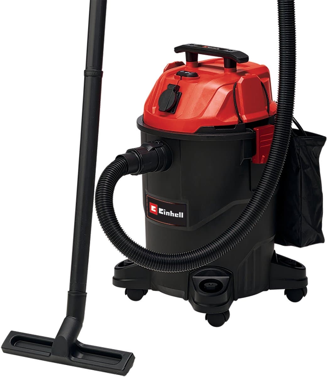Einhell Elektrische Nat-/Droogzuiger TC-VC 1825 A - 1250 W - 180 mbar - 25 L - 2-delige kunststof buis - 250 cm zuigslang - Automatisch stopcontact: 2200 W — afbeelding 1