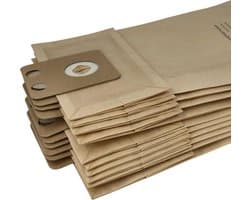 Stofzuigerzakken Papier - Reservezakken Cilinder - Stofvrij Houden - Nauwkeurige Pasvorm - 30 Stuks - Bruin