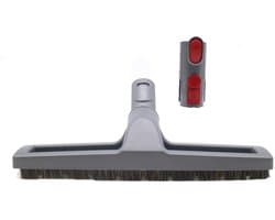 Allecto - Harde Vloer Tool - Borstelkop - Geschikt voor Dyson V6 V7 V8 V10 - Universele adapter - Vloergereedschap - Voor harde vloeren