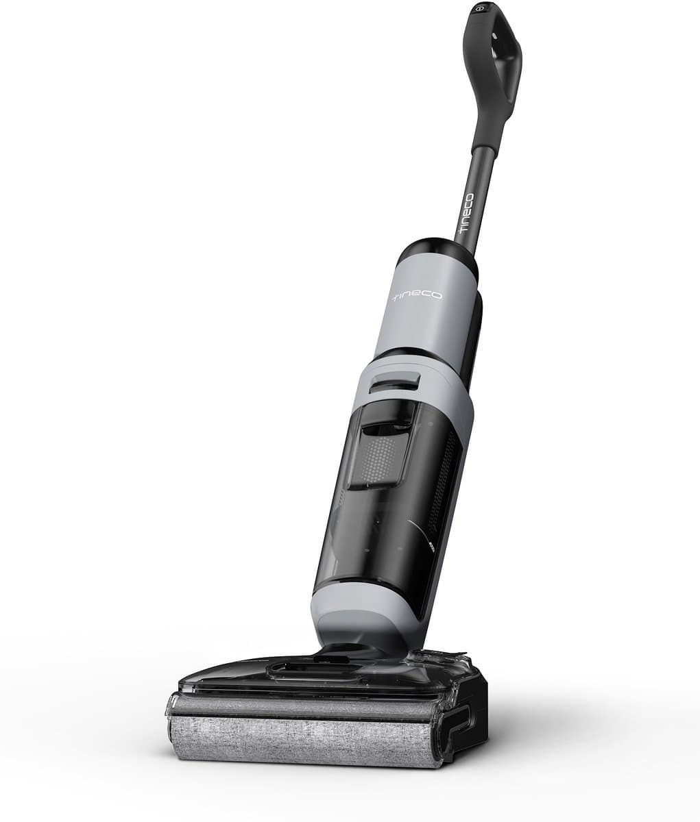 Tineco i5 Stretch Plus - Nat en droog stofzuiger en dweil - 180° Lay-Flat - 20.000 Pa Zuigkracht - Double-Sided Edge Schoonmaak methode - 30 Min Accu - Anti-Tangle stofzuiger geschikt voor dierenharen — afbeelding 1