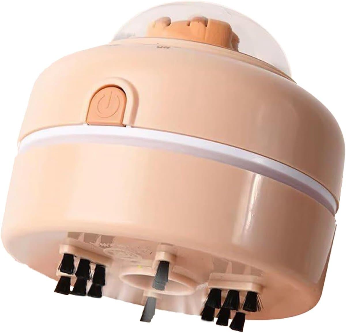 Mini Tafelstofzuiger - Handig Ontstoffingsapparaat - Bureau en Thuis - Ventilator Functie - 8.5 x 8.5 x 9 cm - Cyp.phara — afbeelding 1
