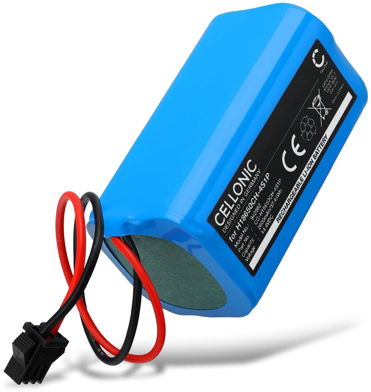 Stofzuigeraccu - 2600 mAh - 14,4 V - Lithium-ion — afbeelding 1