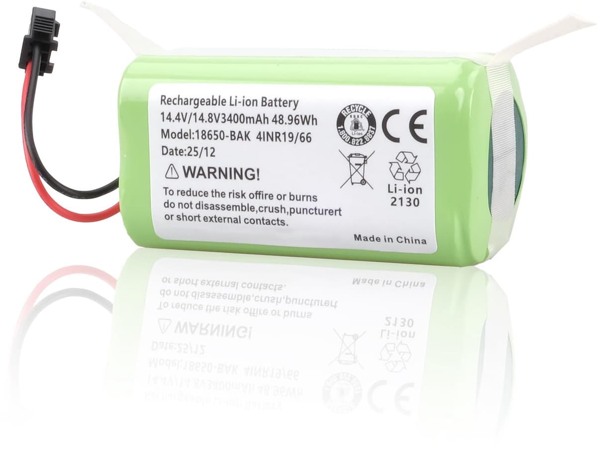 Stofzuigeraccu - 14,4 V - 3400 mAh - Voor robotstofzuiger — afbeelding 1