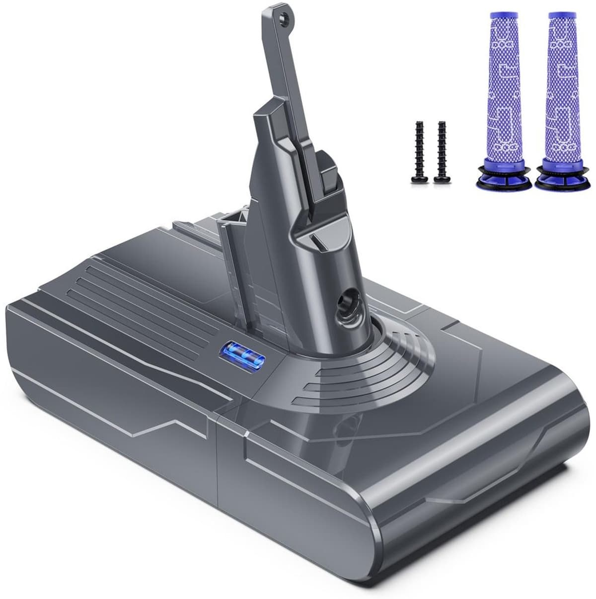 Vervangende Accu voor Dyson V8 Stofzuiger - Lithium Ion — afbeelding 1