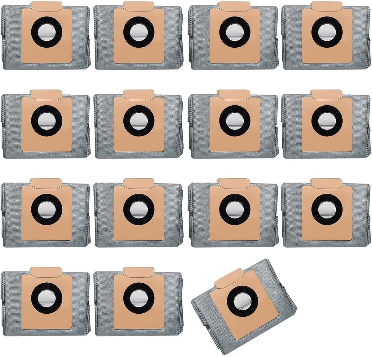 Eufy X8 Pro en X10 Pro Omni Stofzakken (15 Stuks, Plus.Parts® alternatief voor T29F70A2) — afbeelding 1