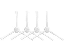 Zijborstels voor robotstofzuiger - 4 stuks - ABS