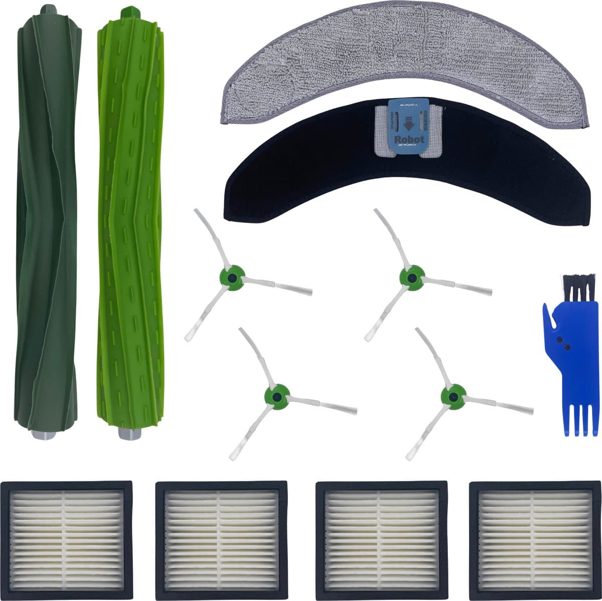 Accessoirespakket voor iRobot Roomba Combo J7 PLUS / Combo J9 PLUS - Filter/Dweil/Zijborstel/Afzuigrol — afbeelding 1