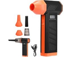 Draagbare Luchtblazer en Stofzuiger - Draadloos - Oplaadbaar - 5000 mAh - Voor Thuis en Auto