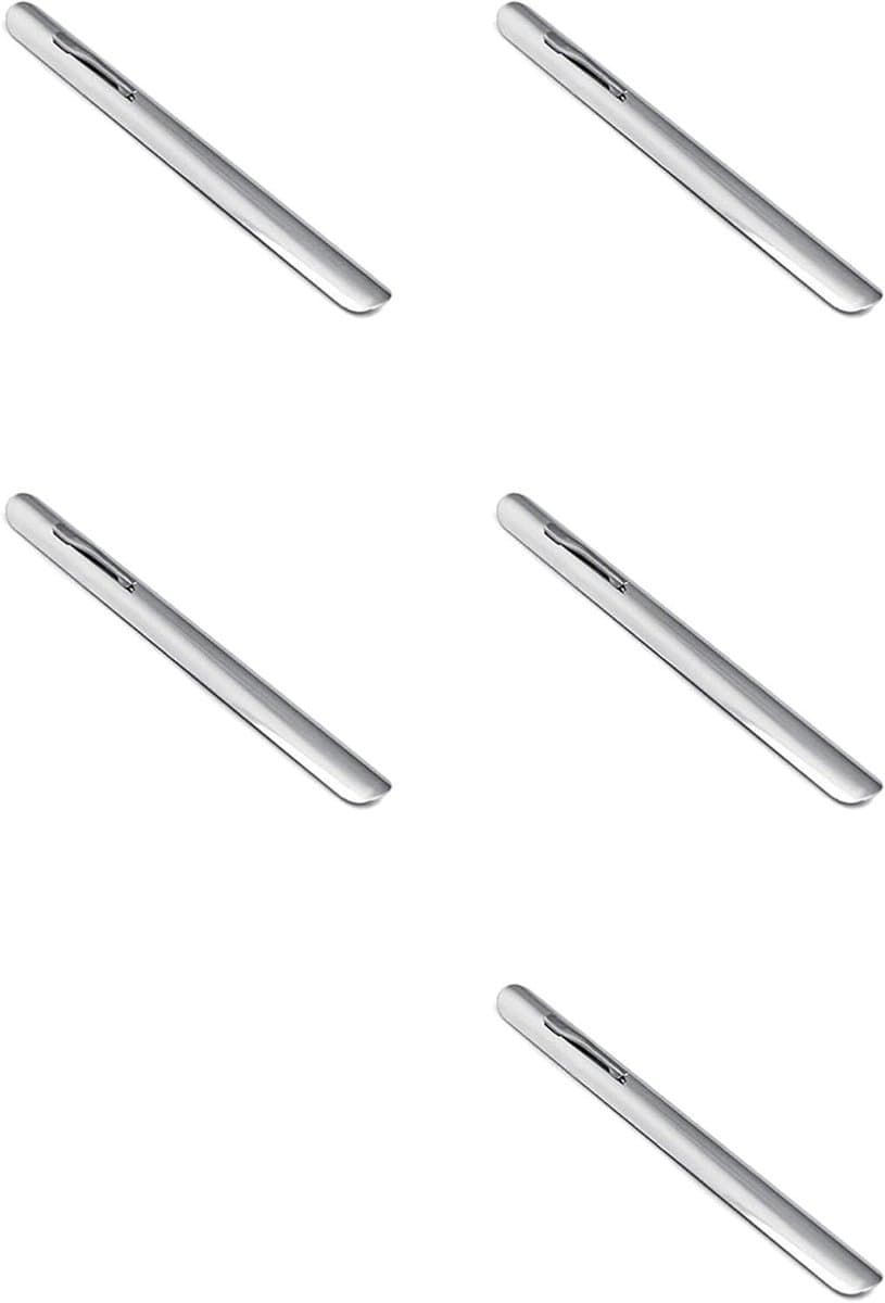 Tafelkruimeldief - Kruimelveger Tafel - Tafel Schoonmaken - Met Kledingclip - 15 cm - Zilver — afbeelding 1