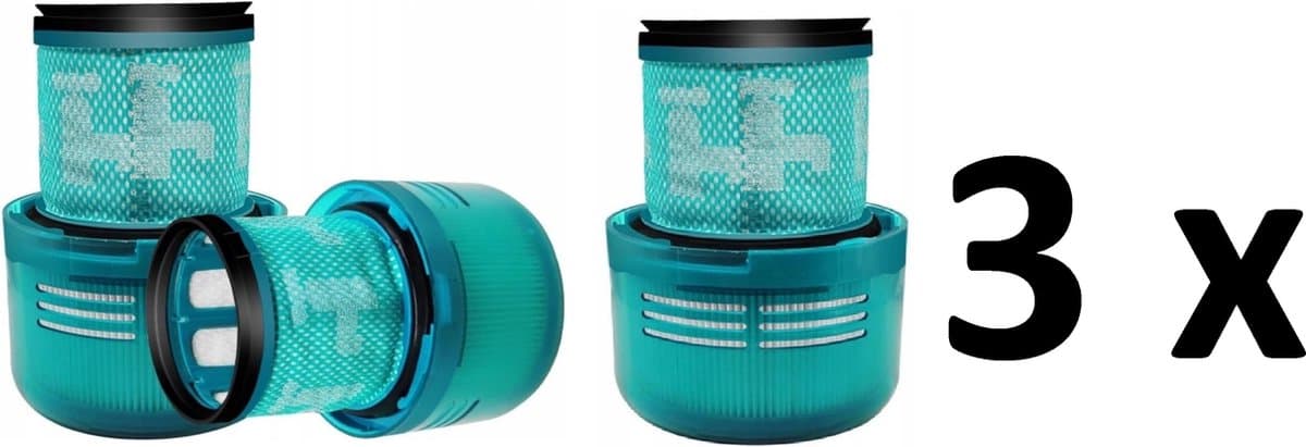 3 x wasbaar filter vervanging voor de DYSON V15 stofzuiger: Dyson V15 Dyson V15 Detect Absolute Dyson V15 Detect Absolute Extra Dyson V15 Detect Complete Extra — afbeelding 1