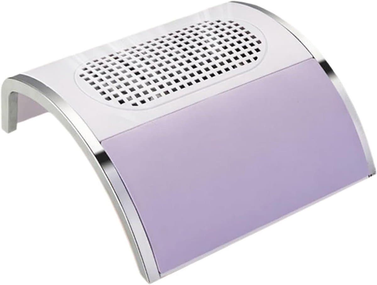 Nagel Stofafscheider - Nagelstofzuiger Machine - Nagel Verzorging - Sterke Windkracht - 2 Fans - Wit — afbeelding 1