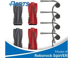 Roborock S90VER Borstels (6 Stuks, Plus.Parts® alternatief voor 8.02.0363)