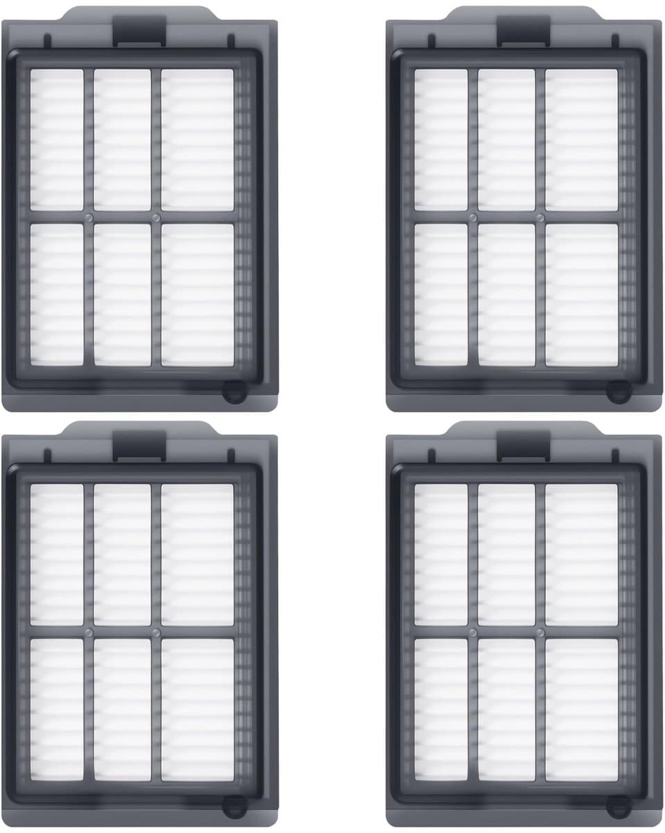 Dailygoods- HEPA Filter 4 Stuks - Vervangingsfilter - Geschikt voor iRobot Roomba 405/505 - Wasbaar en Herbruikbaar - Filtert 99,98% van Allergenen - Stofzuigerfilter — afbeelding 1