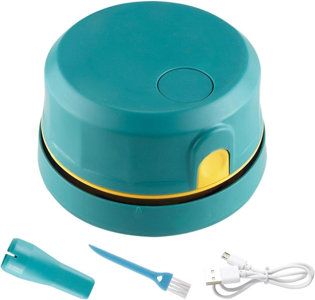 Draadloze USB-stofzuiger - Mini desktop reiniger - Bureau en toetsenbord schoonmaken - Compact en draagbaar ontwerp — afbeelding 1