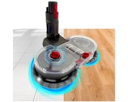 Maxorado 2-in-1 Vloermop geschikt voor Dyson V7 / V8 / V10 / V11 / V15 – Inclusief 2 Pads - Dweilmondstuk - Vloerreiniger - Stofzuigermondstuk