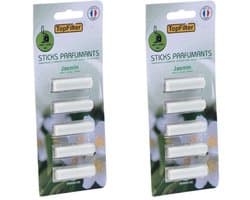 Set van 10 geursticks voor stofzuiger met jasmijn TopFilter