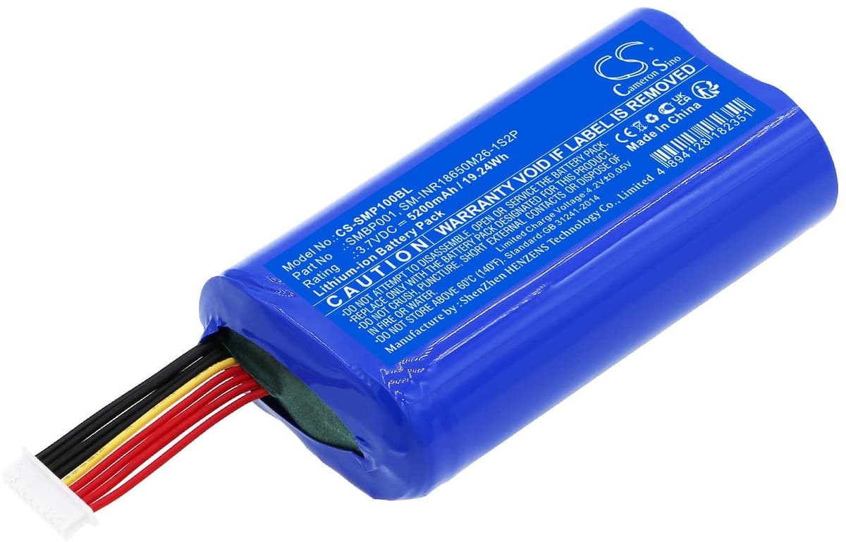 Stofzuigeraccu - 5200mAh - 3.7V - Li-ion — afbeelding 1