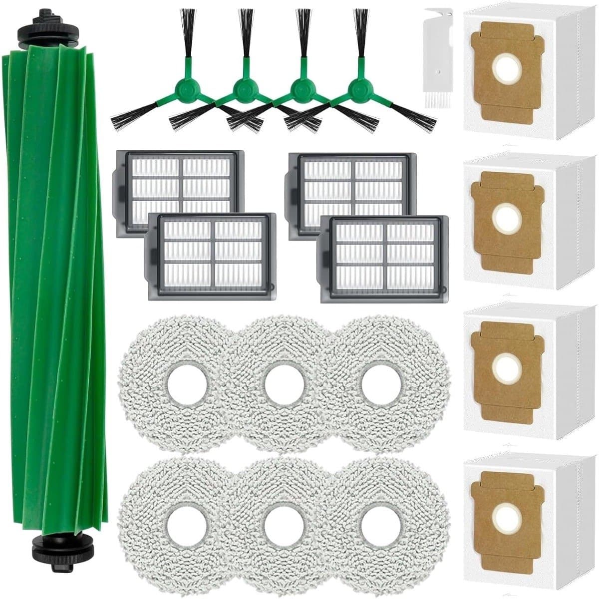Vervangingsonderdelenkit voor iRobot Roomba Plus 505/405 Combo - Verbeterde reinigingsprestaties — afbeelding 1