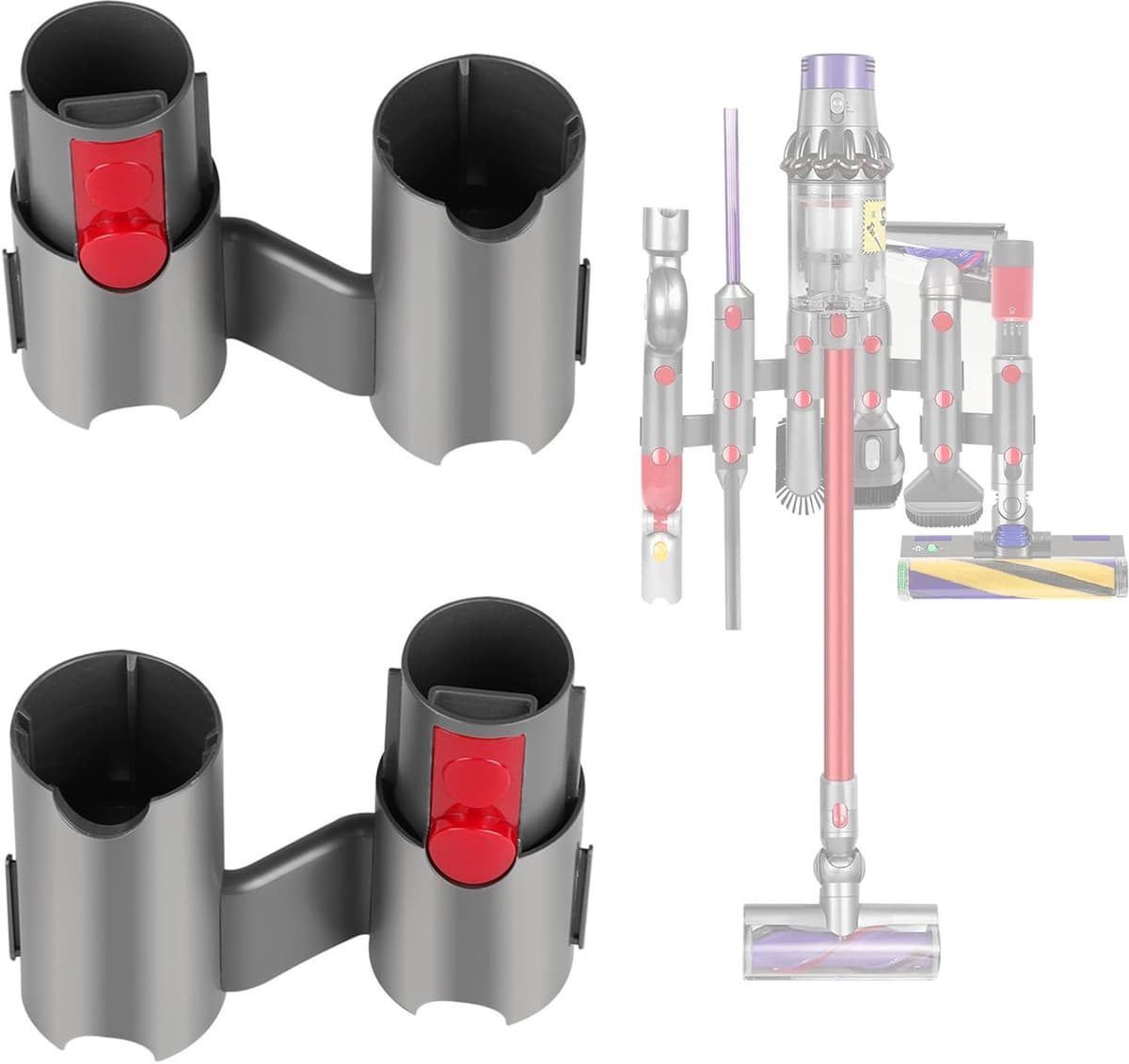 Wandmontage voor Dyson V7 V8 V10 V11 V15 Accessoires — afbeelding 1