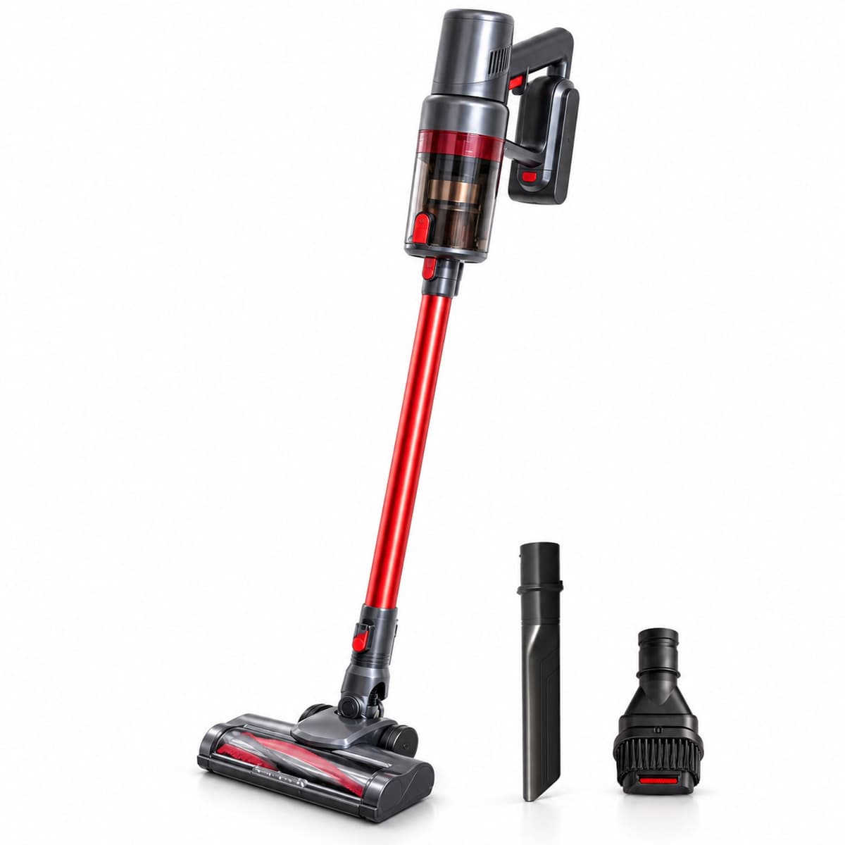 Steelstofzuiger V12 Draadloos 2-in-1 - Kruimeldief - Draadloze Stofzuiger - Vacuum Cleaner - Lichtgewicht met HEPA-filter — afbeelding 1