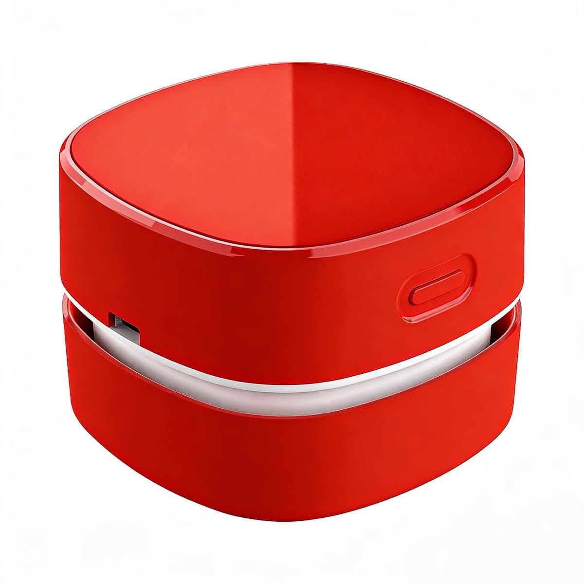 Mini Draadloze Tafelstofzuiger, Draagbare Bureau Stofzuiger USB-oplaadbaar voor Toetsenbord, Laptop, Kantoor, Auto en Huisdierenhaar(Rood) — afbeelding 1