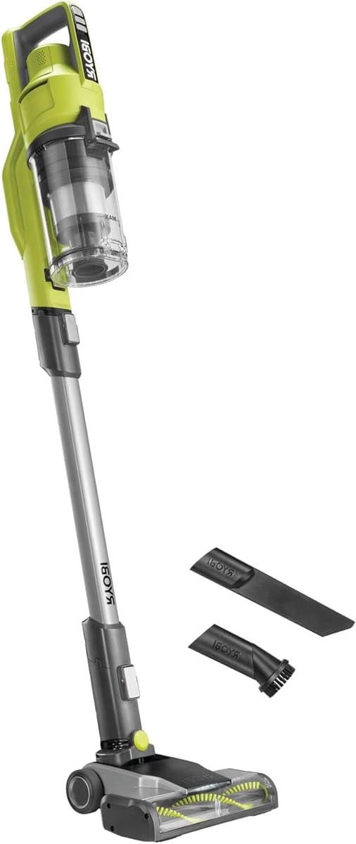 Steelstofzuiger - Draadloze stofzuiger - Huis reinigen - Dubbele HEPA filtratie - 600 ml reservoir - Bezem — afbeelding 1