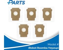 iRobot Roomba y051040 Stofzakken (5 Stuks, Plus.Parts® alternatief voor 4849916)