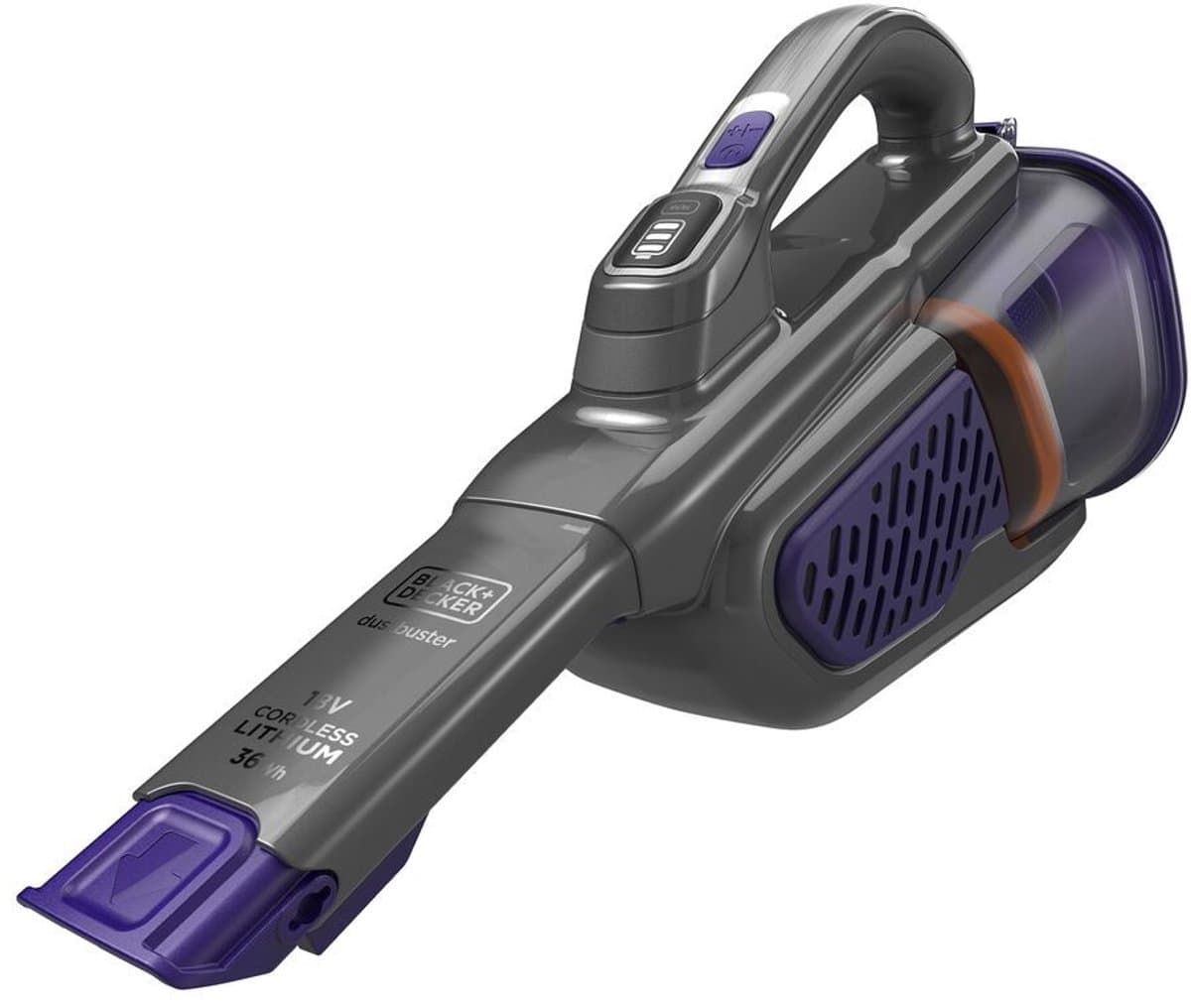 BLACK+DECKER 18V 2.0Ah (36Wh) PET Kruimeldief, gemotoriseerde borstel voor dierenhaar - BHHV520BFP-QW — afbeelding 1