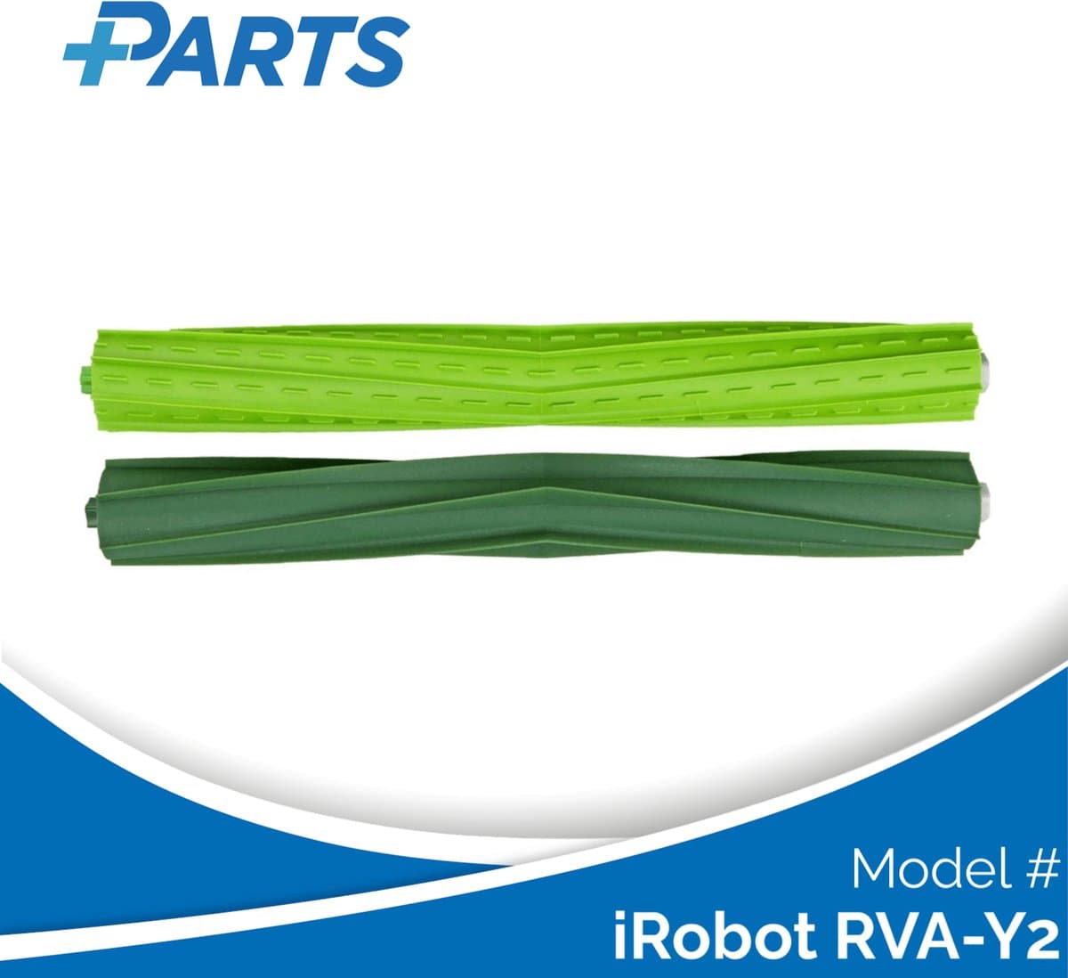 iRobot RVA-Y2 Borstels (2 Stuks, Plus.Parts® alternatief voor 4655987 ) — afbeelding 1