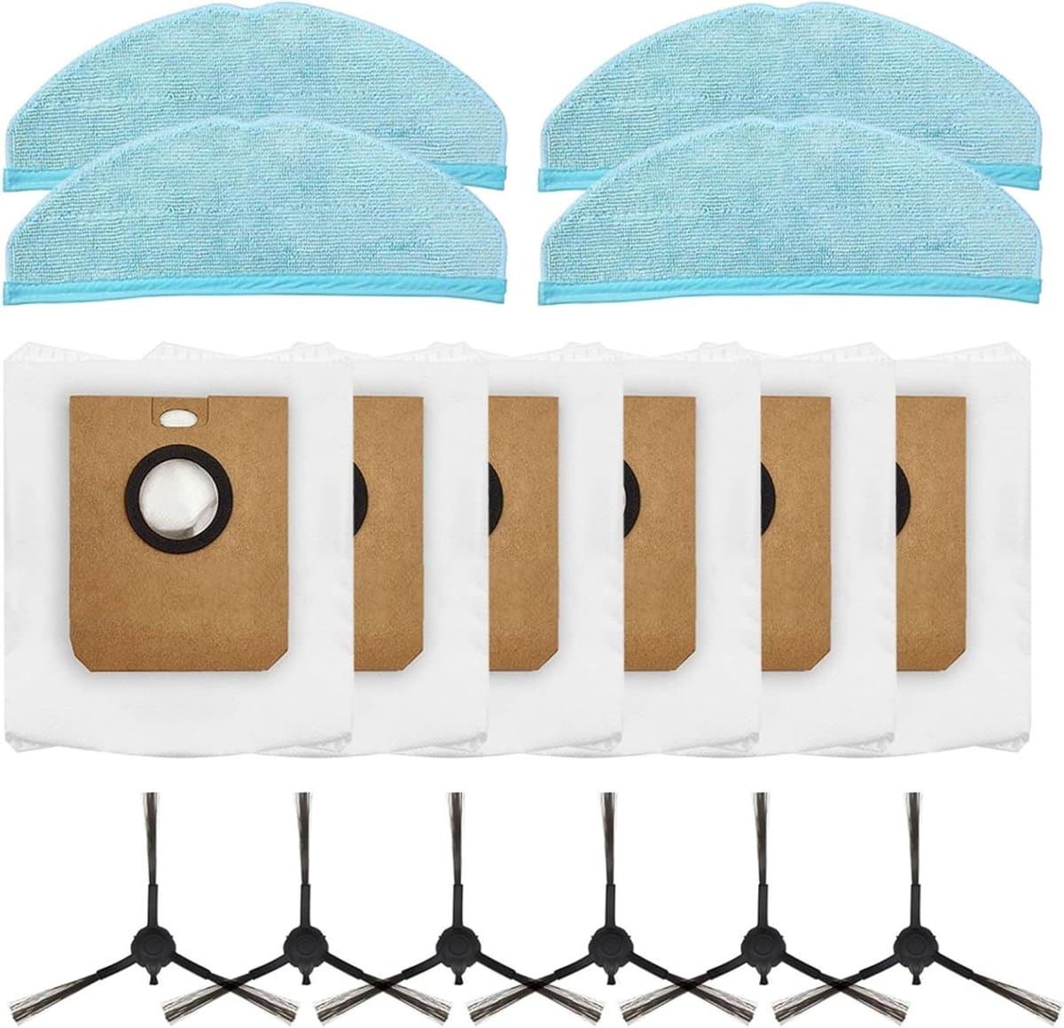 Reinigingsset Stofzuiger - Reserveonderdelen Kit - Vervangen Onderdelen - Efficiënte Vloerverzorging - 100 Stuks - Zoals Afgebeeld — afbeelding 1