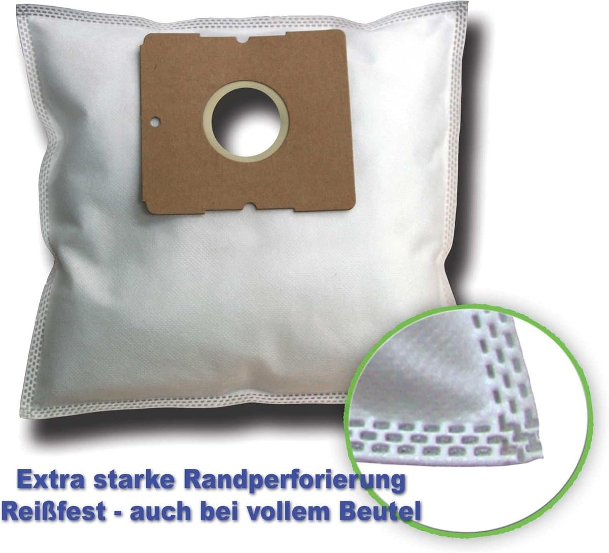 Stofzuigerzakken - Stofzakken Universeel - Stofzuigen Huis - Hypoallergeen Materiaal - 10 Stuks - Wit — afbeelding 1