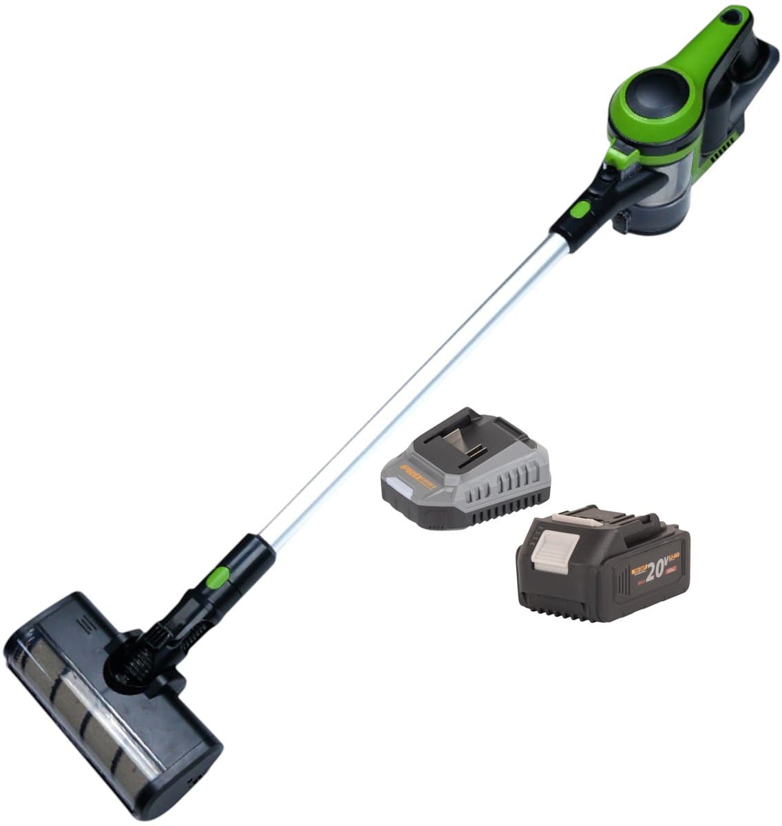 Procraft VP30 accu steelstofzuiger 20 V 0,8 l borstelloos + 1x accu 4,0 Ah + oplader — afbeelding 1