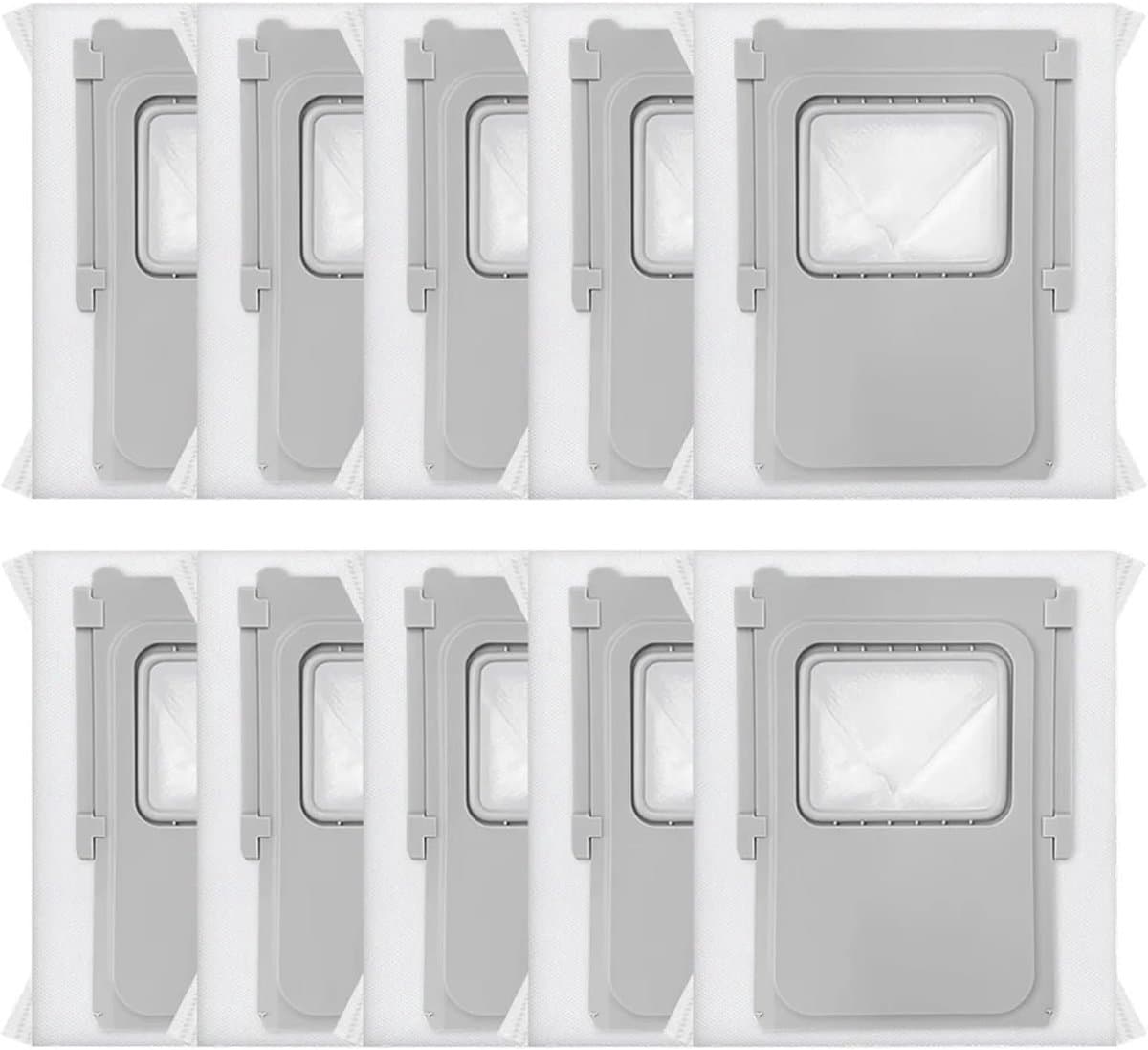 10 stuks stofzuigerzakken van 3,5 liter - compatibel met het automatische leegstation van de DJI ROMO P/A/S-serie - met ultrafijne filtratie — afbeelding 1